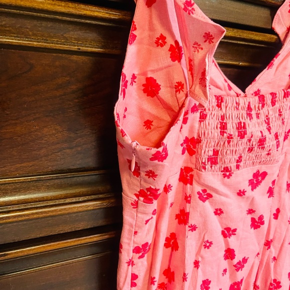 Zara Ruffled Print Dress - Picture 8 of 9